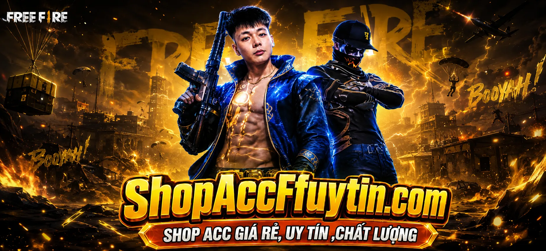 SHOP ACC FREE FIRE - GIÁ HỢP LÝ - GIAO DỊCH UY TÍN